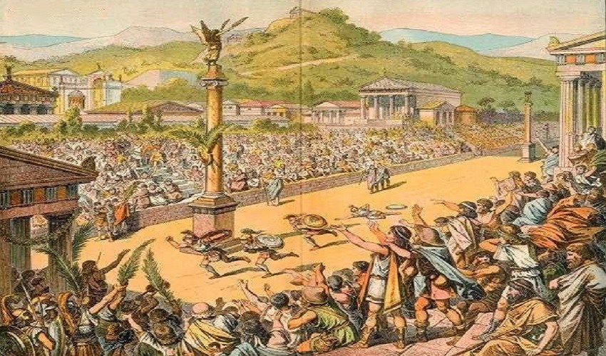 Olympic events inaugurated in Ancient Greece